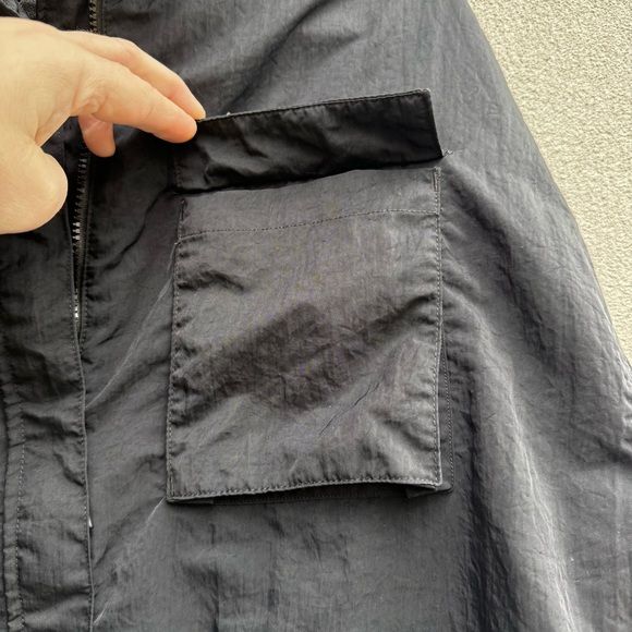 NIKE Woven Field Jacket women’s Medium black sportswear essential - Picture 6 of 10